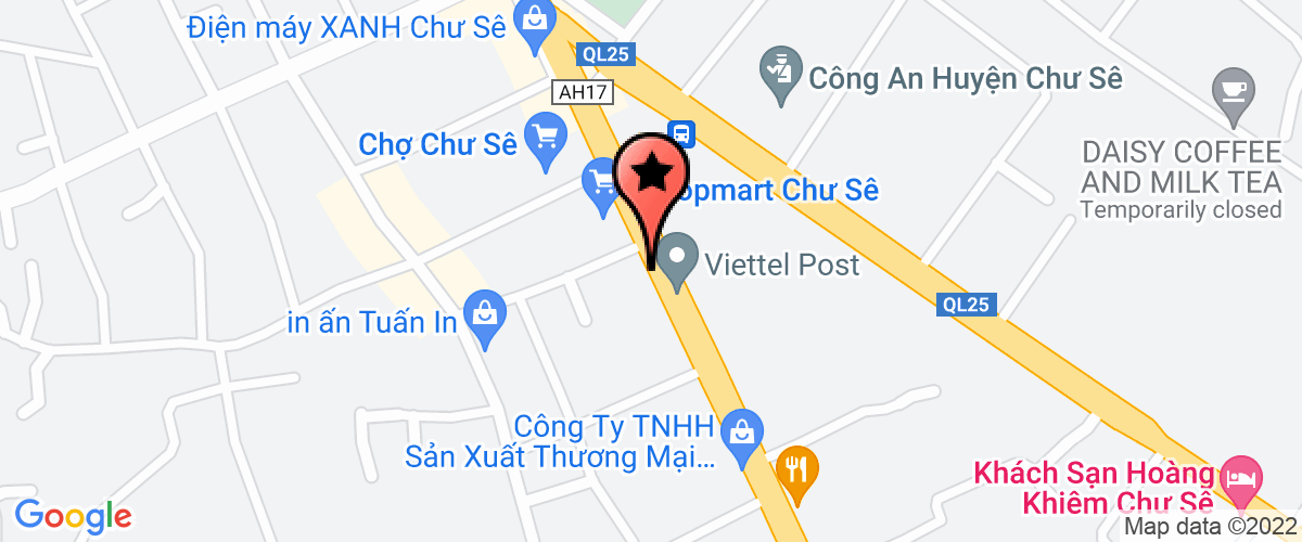 Map to Duc Dung Chu Se One Member Company Limited