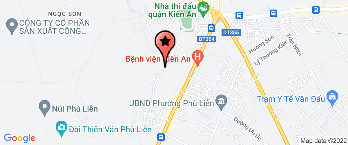 Map to Bac Son Green Environment Joint Stock Company