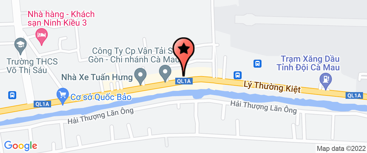 Bản đồ đến địa chỉ Công Ty TNHH Phát Thành Cà Mau