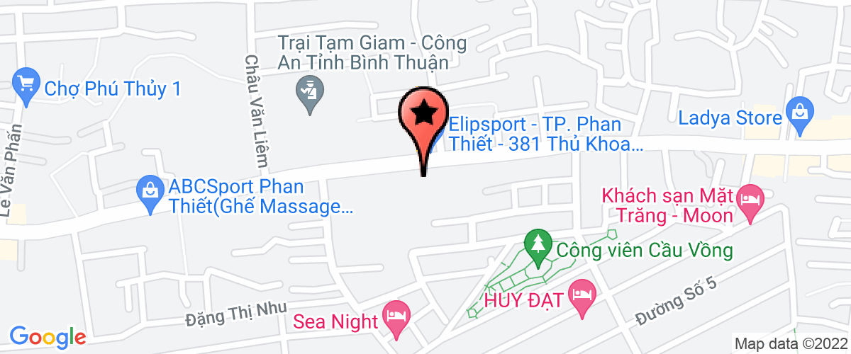 Map to Bien Viet Tourist Services Company Limited
