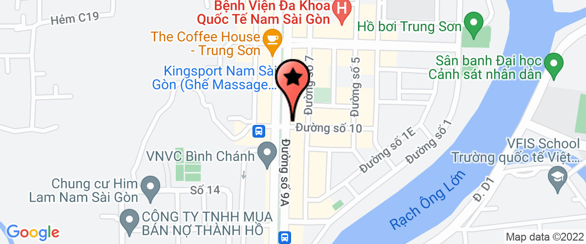 Bản đồ đến địa chỉ Công Ty Cổ Phần Kinh Doanh Địa Ốc Sài Gòn Thịnh Vượng