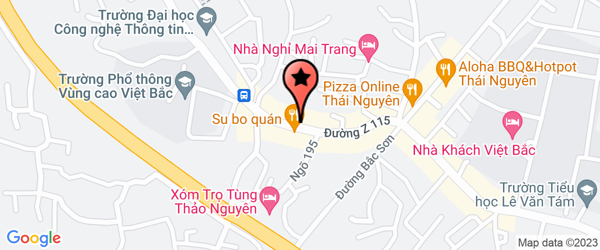 Bản đồ đến địa chỉ Công ty cổ phần phát triển hợp tác quốc tế Thái Nguyên