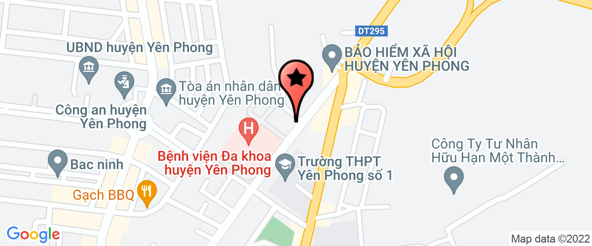 Bản đồ đến địa chỉ Trung tâm y tế huyện Yên Phong