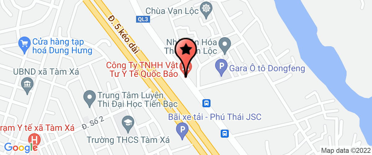 Map to Anh Phuong Lam Company Limited