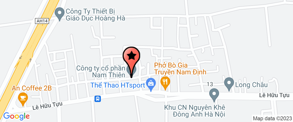Map to Thao Son Service Transport Trade Company Limited