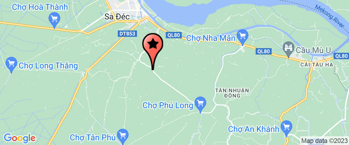 Bản đồ đến địa chỉ Công Ty TNHH Thanh Quang Nha Mân
