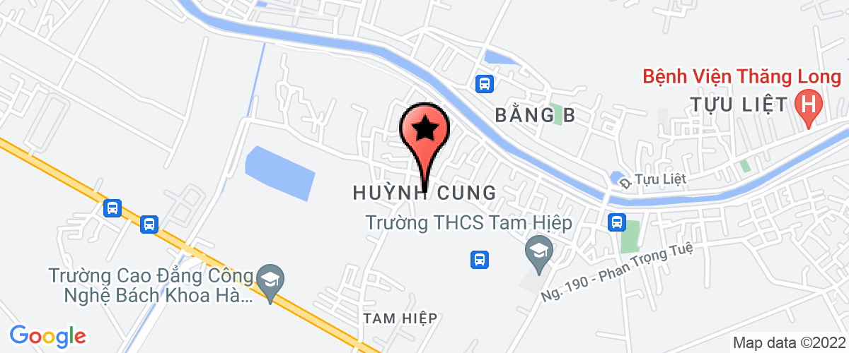 Bản đồ đến địa chỉ Công Ty TNHH Phát Triển Bóng Đá Phong Trào Hà Nội