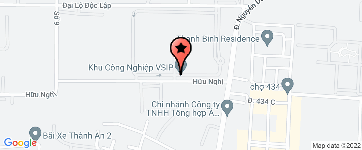 Bản đồ đến địa chỉ Công ty TNHH WERNER Việt Nam ( nộp hộ NTNN)