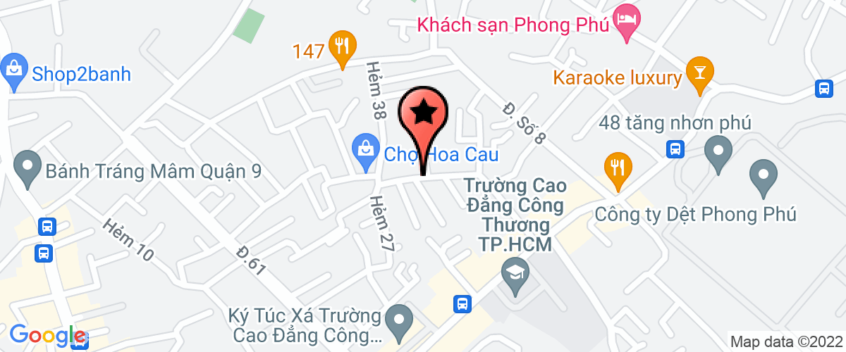 Map to Tay Nguyen Services Trading Company Limited