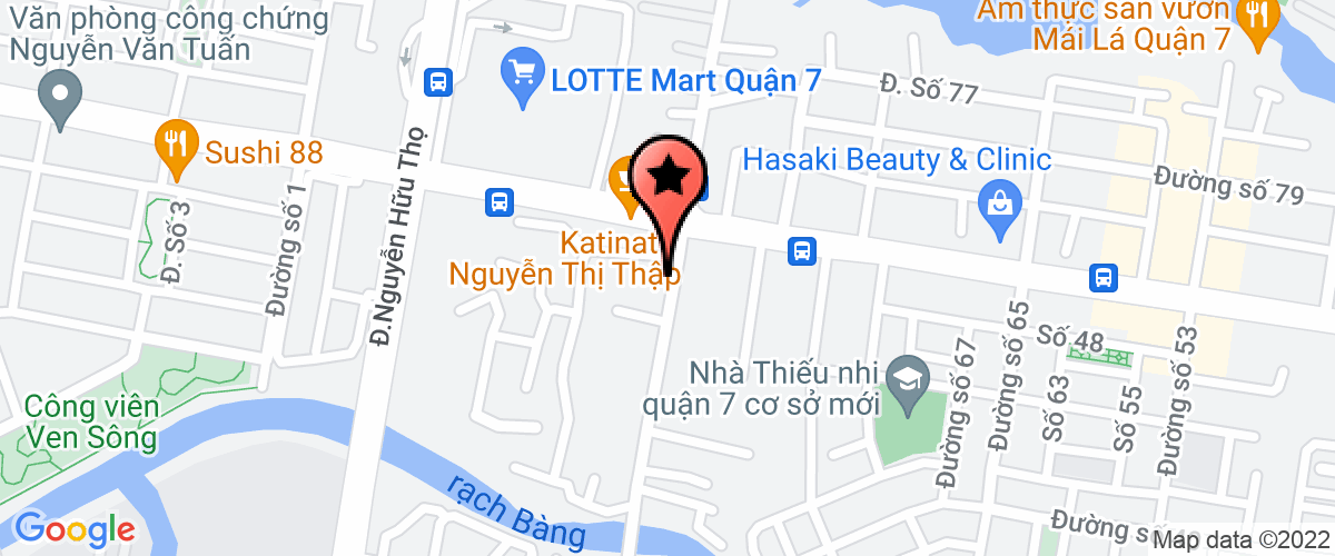 Map to Tan Tien Phat Trading Service Transport Company Limited