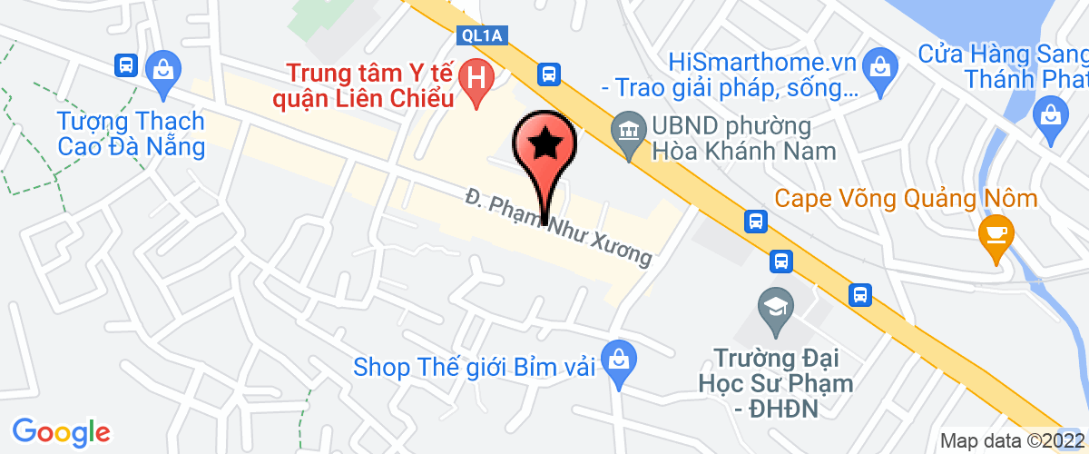 Map to Invietcore One Member Limited Company