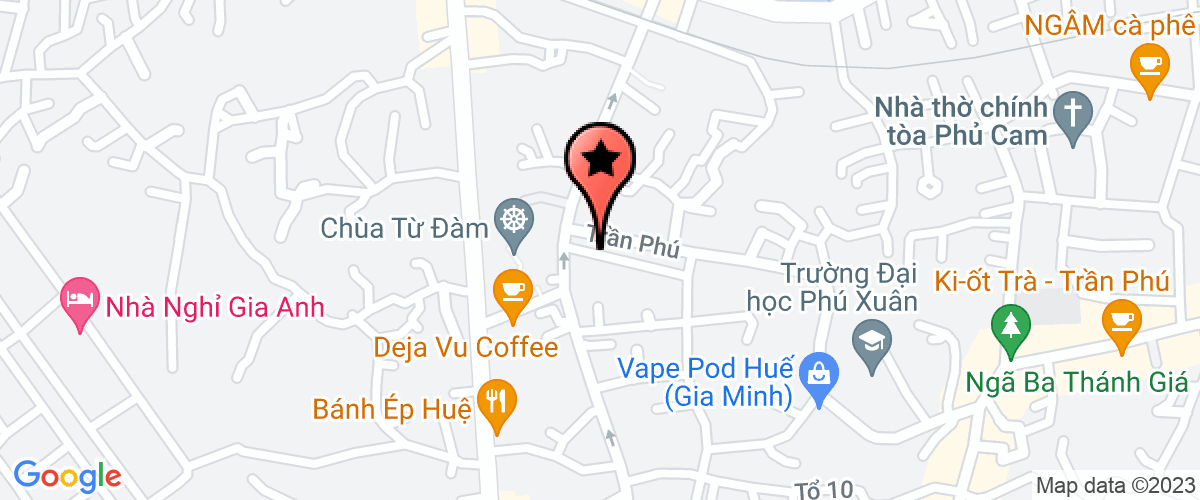 Bản đồ đến địa chỉ Công Ty Trách Nhiệm Hữu Hạn Petro Huế