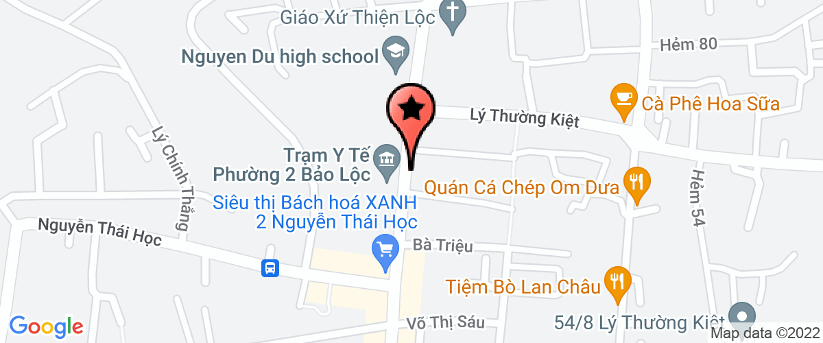 Bản đồ đến địa chỉ Công Ty TNHH Đoàn Phương Bảo