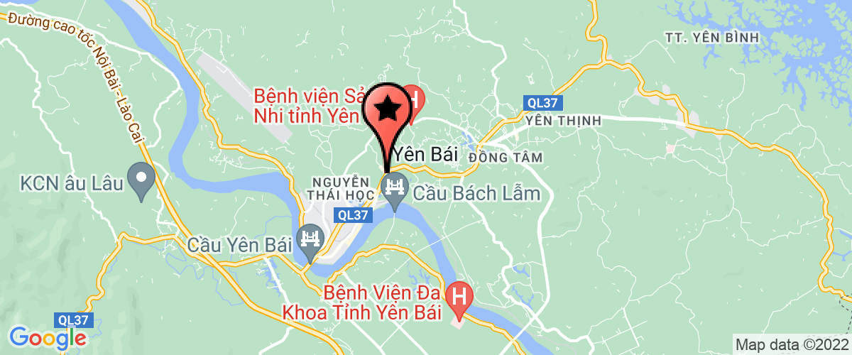 Bản đồ đến địa chỉ Trung tâm phát triển quỹ đất Thành phố Yên Bái
