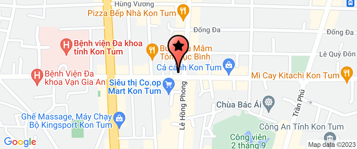 Bản đồ đến địa chỉ Ban quản lý dự án hỗ trợ giảm nghèo PRPP Kon Tum