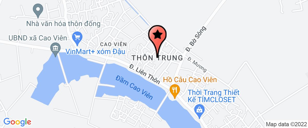 Map to Cao Vien Company Limited