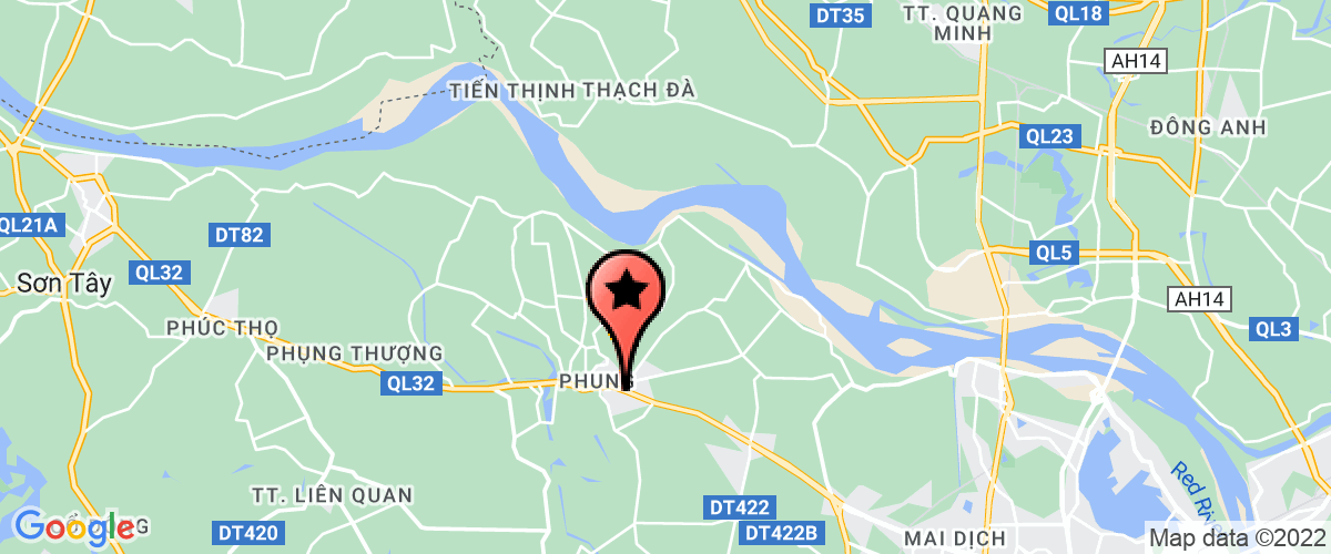 Map to Tien Dat Fire Protection and Electromechanical Joint Stock Company