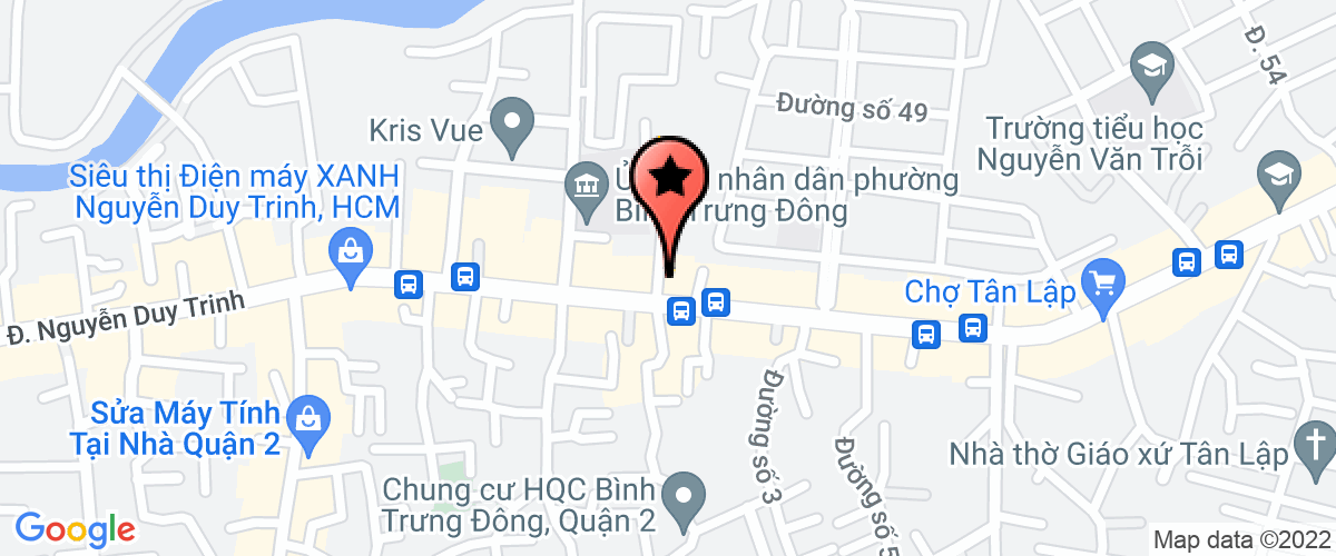 Bản đồ đến địa chỉ Công Ty TNHH Một Thành Viên Dịch Vụ Trò Chơi Điện Tử Nguyễn Bình