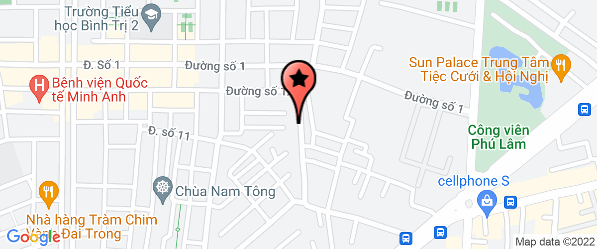 Bản đồ đến địa chỉ Công Ty TNHH Thương Mại Dịch Vụ Kỹ Thuật Chung Tấn Phát