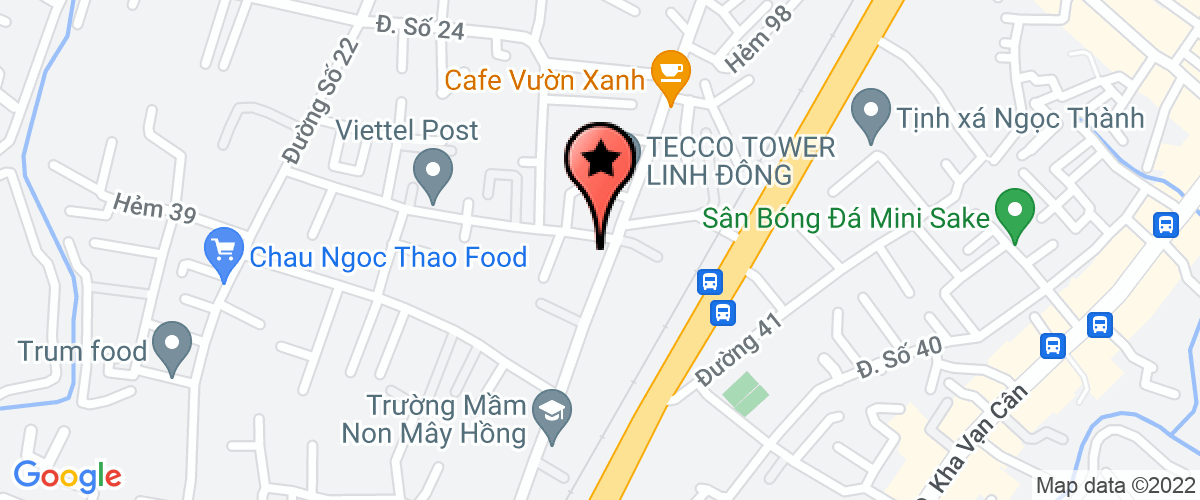 Bản đồ đến địa chỉ Công Ty TNHH Thương Mại Bách Hóa Nguyễn Khánh
