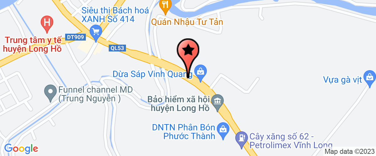 Bản đồ đến địa chỉ Công Ty TNHH MTV Sx-TM Hoài Cúc