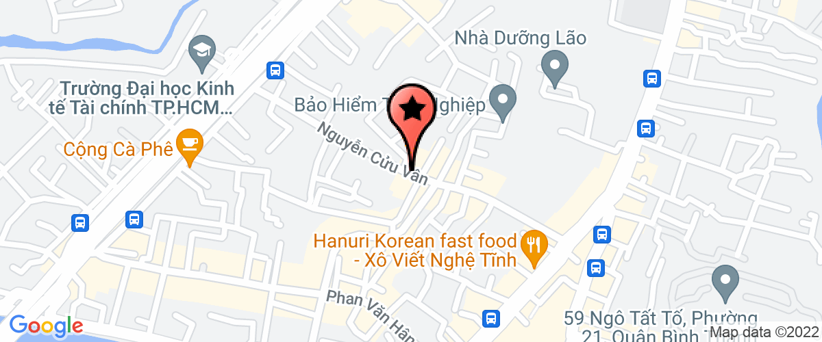 Bản đồ đến địa chỉ Công Ty TNHH Bánh Mì The One