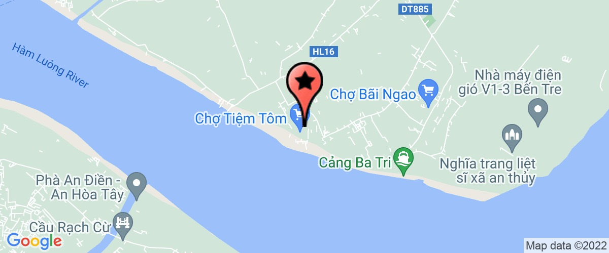 Map to Ben Tre Renewable Energy Joint Stock Company