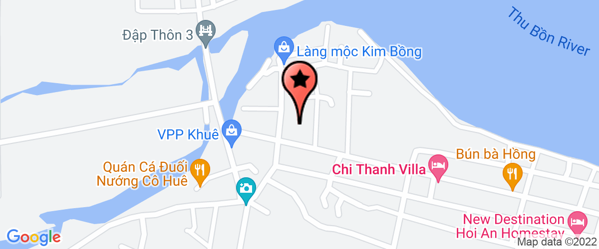 Bản đồ đến địa chỉ HTX dịch vụ du lịch làng nghề truyền thống Kim Bồng