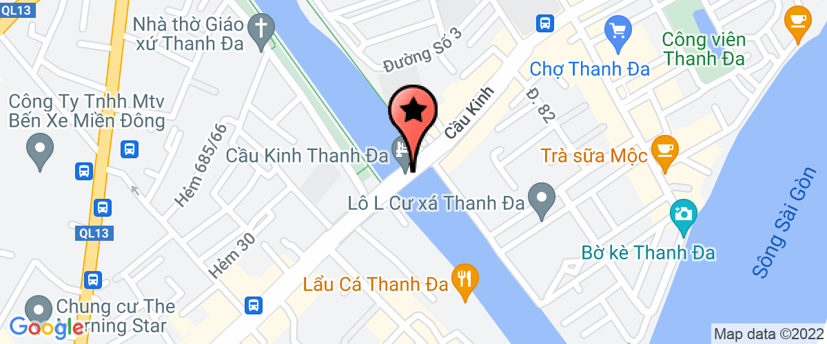Map to Dai Duong Xanh Import Export Investment Trading Joint Stock Company