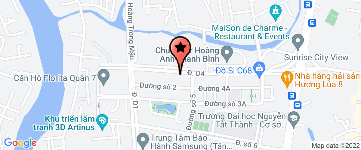 Map to Spa P Service Trading Company Limited