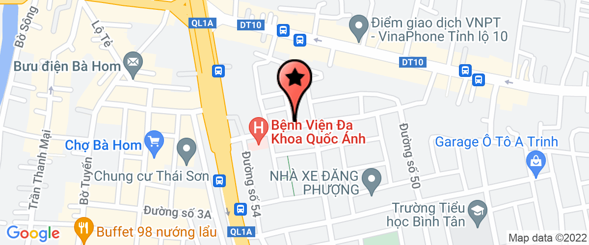 Map to Tan Thinh Phat Import Export Trading Service Company Limited