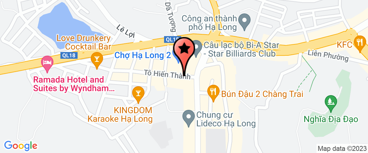 Map to Dat Phu Cuong Joint Stock Company
