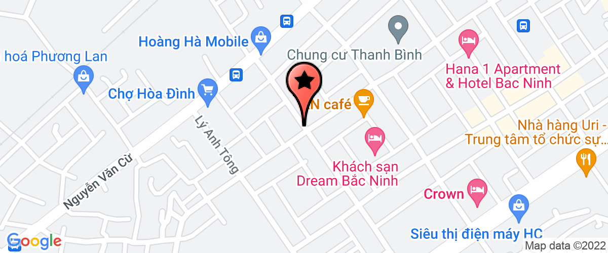 Map to Vinh An Fashion Designers and Commercial Services Company Limited