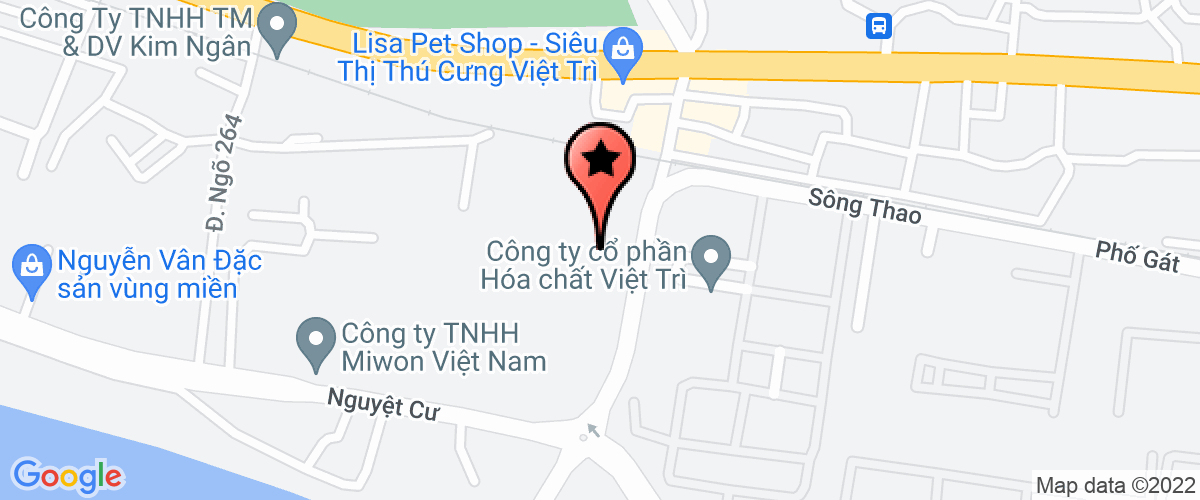 Bản đồ đến địa chỉ Công ty TNHH dịch vụ và thương mại Nam Giang