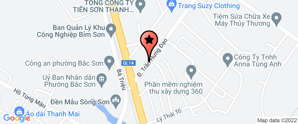 Bản đồ đến địa chỉ Công Ty TNHH MTV Anh Thái