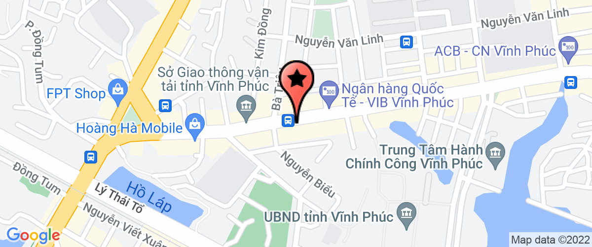 Map to Nam Long Medical and Pharmaceutical Company Limited