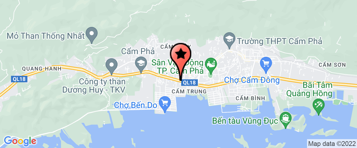 Bản đồ đến địa chỉ Công Ty TNHH 1 Thành Viên Than Thống Nhất - Vinacomin