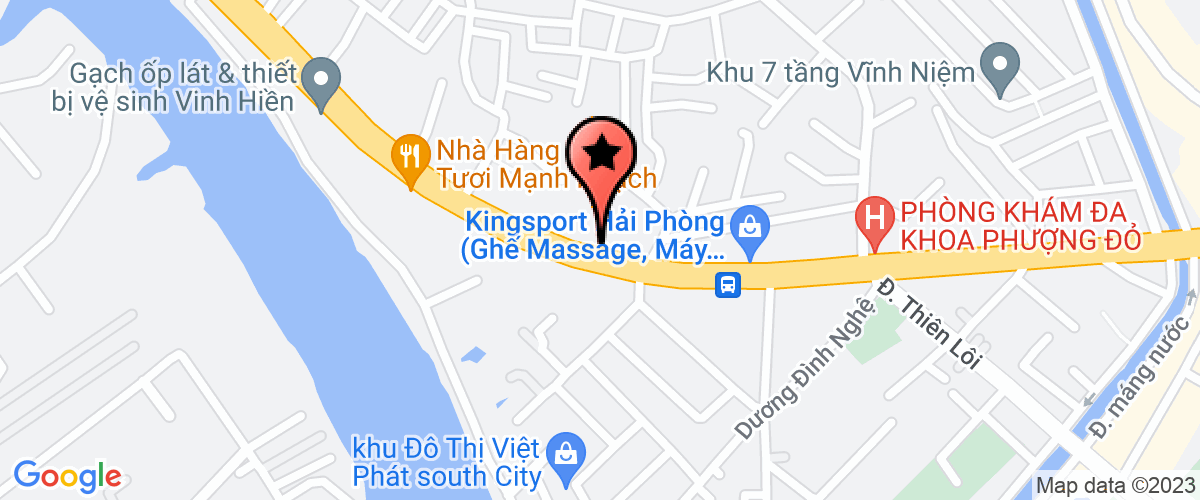 Map to Huy Duong Service & Trading Investment Joint Stock Company