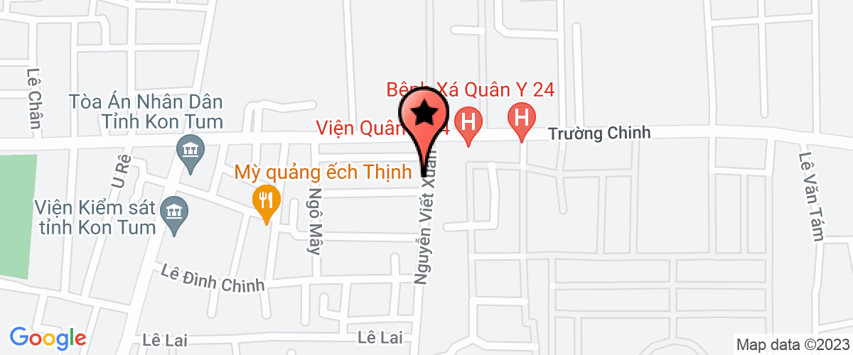 Bản đồ đến địa chỉ Ban quản lý dự án bạn hữu trẻ em tỉnh Kon Tum