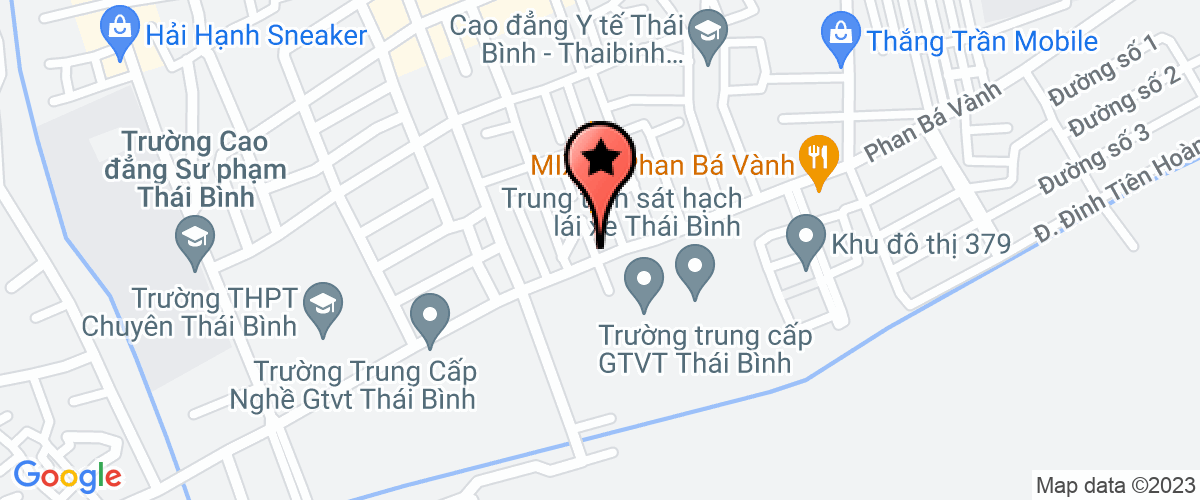 Bản đồ đến địa chỉ Công Ty TNHH TM & DV Nhà Thông Minh Thái Bình