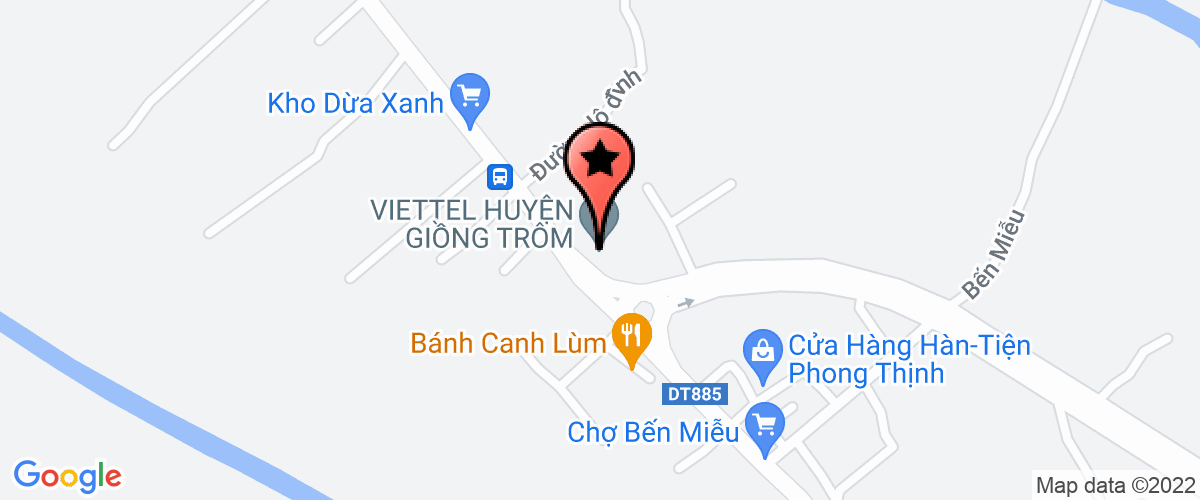 Map to Tu Thai Thien Company Limited One Member