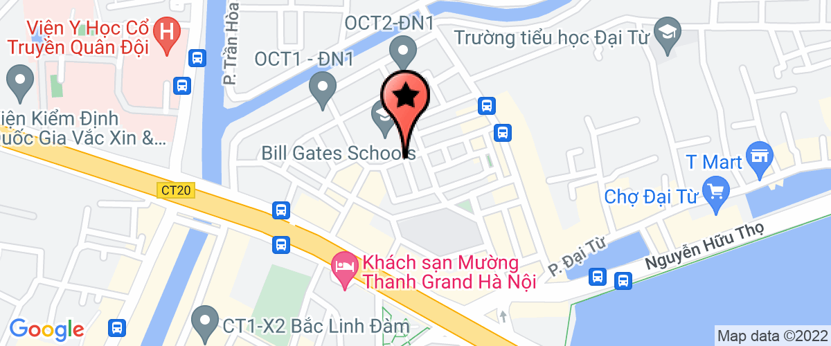 Map to Khang An Transport and Trading Investment Joint Stock Company