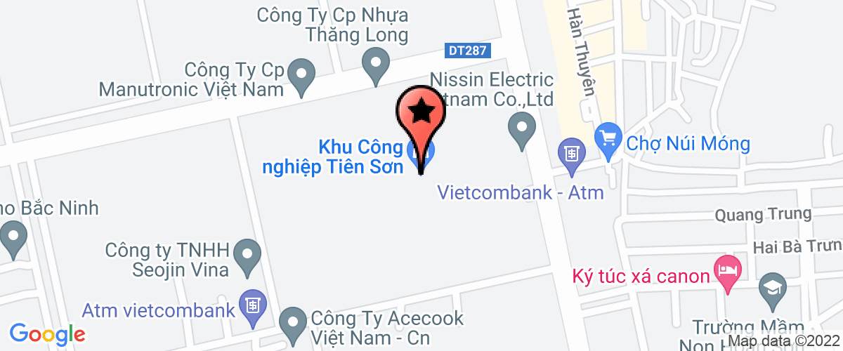 Map to Cova Tec Vietnam Company Limited