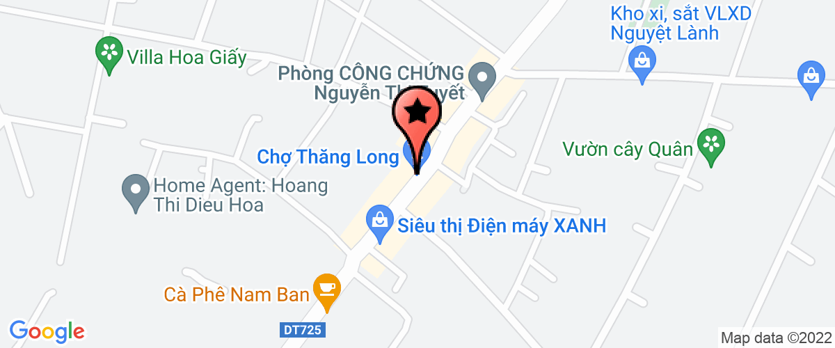 Bản đồ đến địa chỉ Công Ty Trách Nhiệm Hữu Hạn Nhị Sa