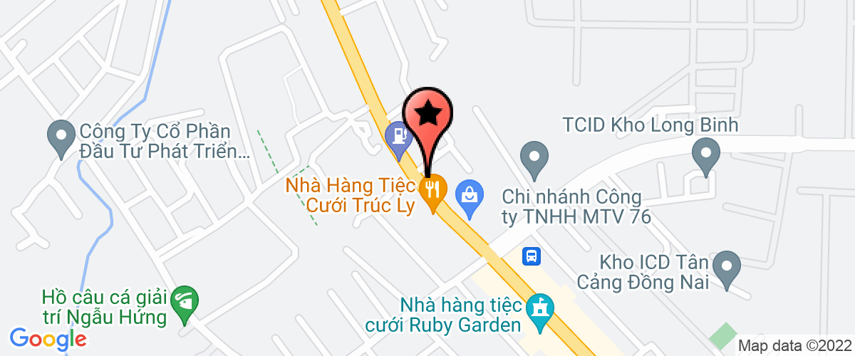 Map to Tan Dong Duong Manufacturing & Trading Co.,Ltd