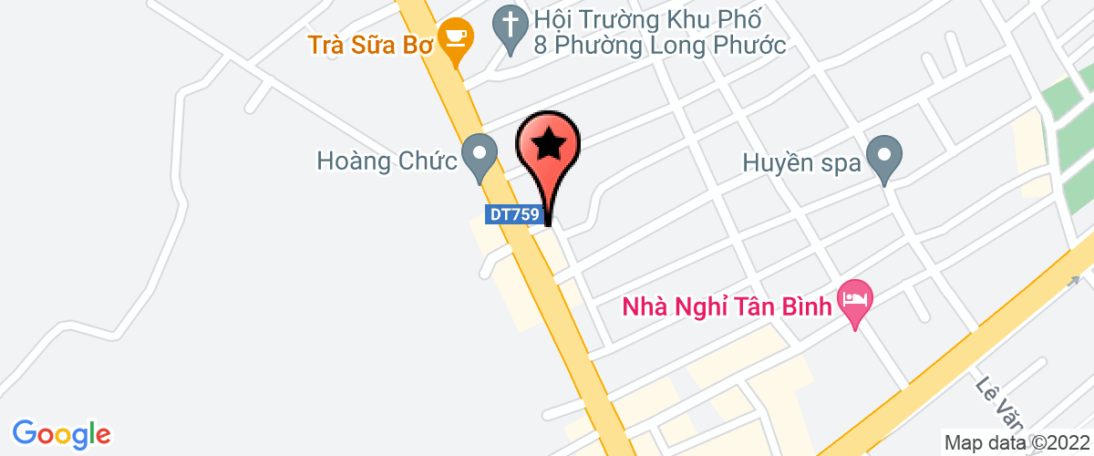 Bản đồ đến địa chỉ Công ty TNHH SX-TM-DV Phước Nghĩa