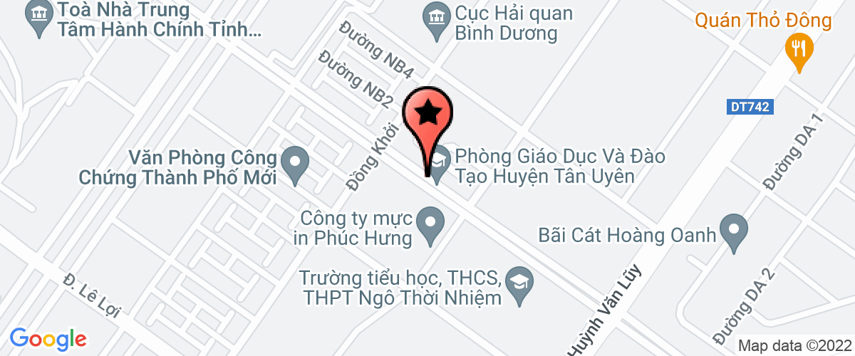 Bản đồ đến địa chỉ Công Ty TNHH Sản Xuất Gỗ Phong Phú