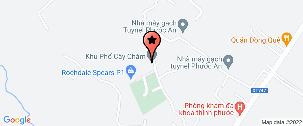 Bản đồ đến địa chỉ Công Ty TNHH Sản Xuất Thương Mại Dnwood