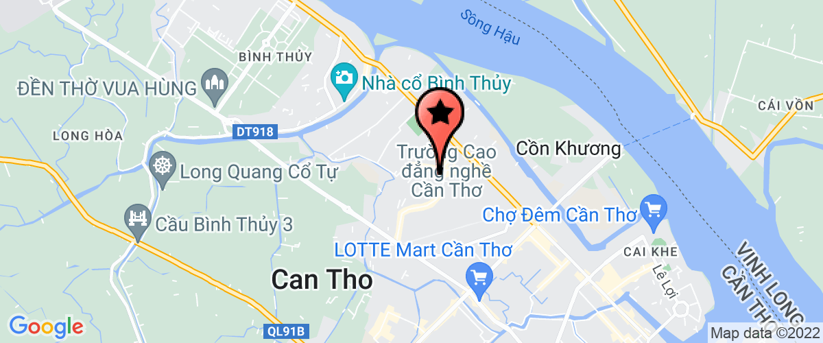 Map to Kim Hung Mechanic Trading Producing Limited Liability Company