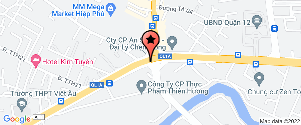 Bản đồ đến địa chỉ Công Ty TNHH Bất Động Sản Và Xây Dựng Đức An Thịnh